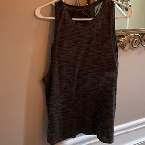 Lululemon Athletica Gray Sleeveless Tank Top